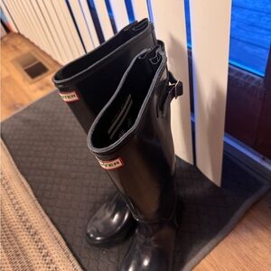 Hunter Classic Dark blue Tall Boots